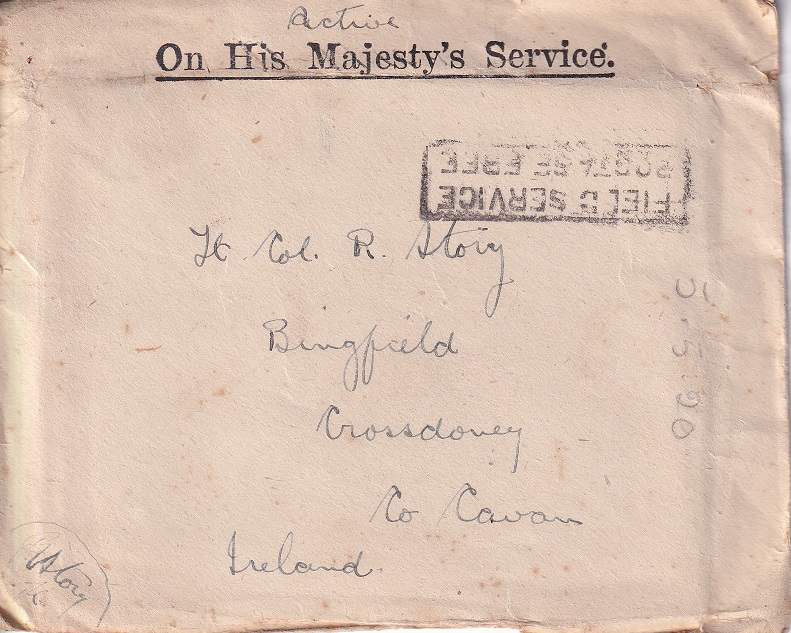 Francis Edward Story - Letters 1920